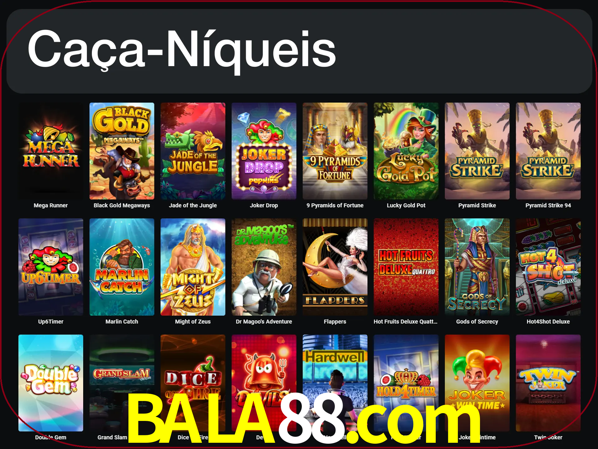 LeonBet tem mais de 3000 slots para jogar.
