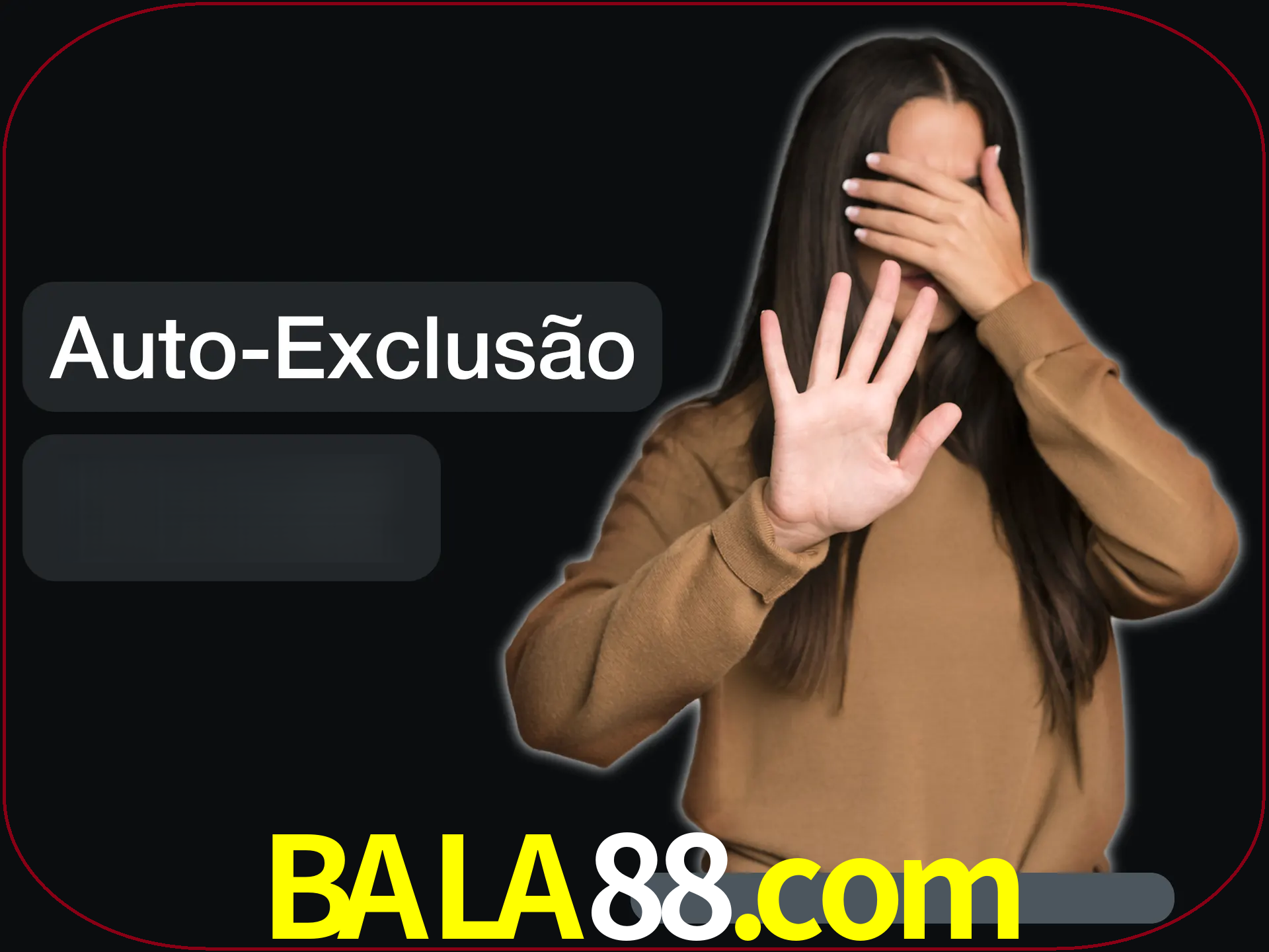 Você pode desistir se sentir anexiedade.